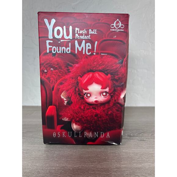 Pop Mart Other - Pop Mart Skullpanda - You Found Me! Series Plush Doll Pendant- NIB